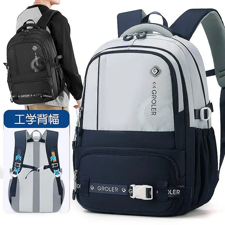 MOCHILA PREMIUM JUVENIL GROLER  MOD# G9001 5