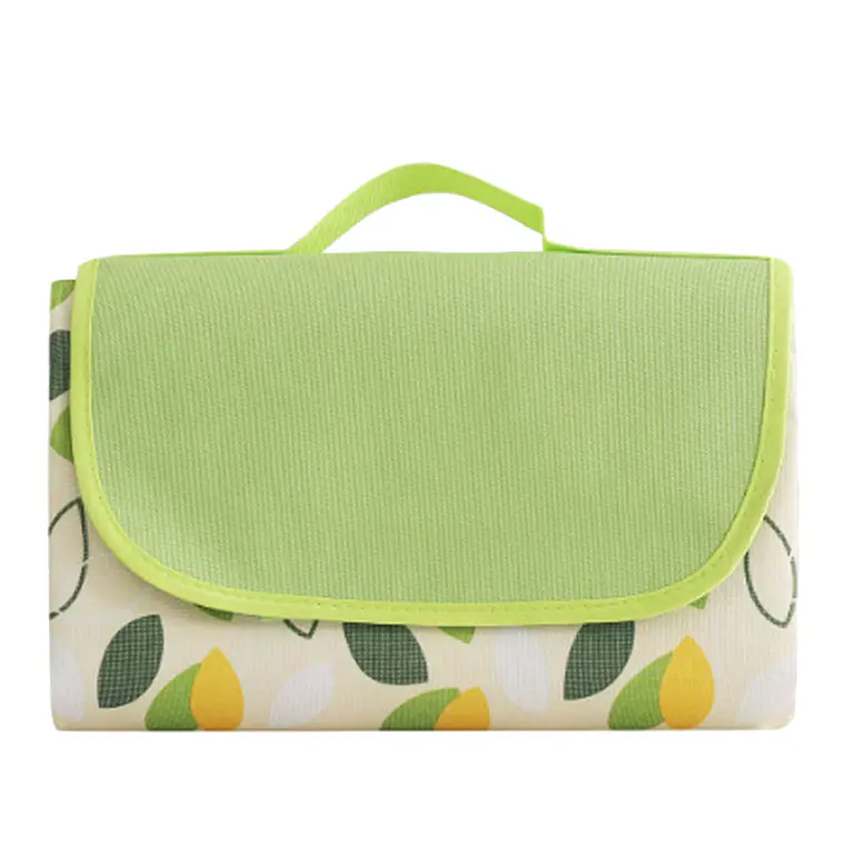 MANTA PARA PICNIC VERDE HOJAS 🌿 🧺 1