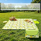 MANTA PARA PICNIC VERDE HOJAS 🌿 🧺 - Miniatura 4