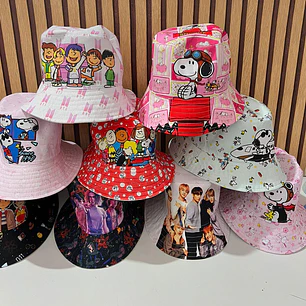 SOMBRERO JUVENIL VARIOS PERSONAJES