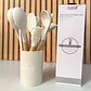 SET CON 12 UTENSILIOS DE SILICONA PARA COCINA MOD# TZ012 - Miniatura 4
