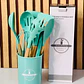 SET CON 12 UTENSILIOS DE SILICONA PARA COCINA MOD# TZ012 - Miniatura 5