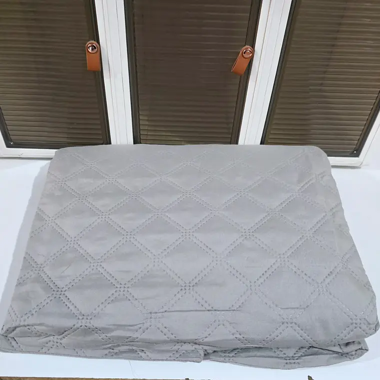 CUBRE COLCHÓN IMPERMEABLE MATRIMONIAL + 2 FUNDAS PARA ALMOHADA MODELO #T-30088 7