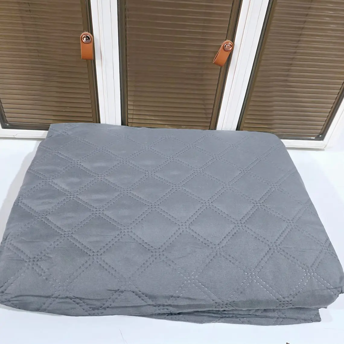 CUBRE COLCHÓN IMPERMEABLE MATRIMONIAL + 2 FUNDAS PARA ALMOHADA MODELO #T-30088 10