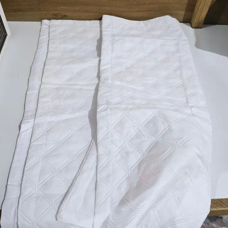 CUBRE COLCHÓN IMPERMEABLE MATRIMONIAL + 2 FUNDAS PARA ALMOHADA MODELO #T-30088 12