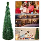 PINO VERDE Y CON PUNTAS BLANCAS PLEGABLE CON LUZ LED(1.5MTS) MOD# 15LY1-22X5,1 - Miniatura 5