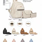 COMBO JUVENIL (3PZ) MOCHILA+MARICONERA+MONEDERO GRENOBIL PARA DAMA MOD# AJN334 - Miniatura 1