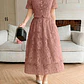 FALDA CON CON BLUSA  TALLA CH COLOR ROSA PALO - Miniatura 1