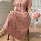 FALDA CON CON BLUSA  TALLA CH COLOR ROSA PALO - Miniatura 2