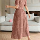 FALDA CON CON BLUSA  TALLA CH COLOR ROSA PALO - Miniatura 5