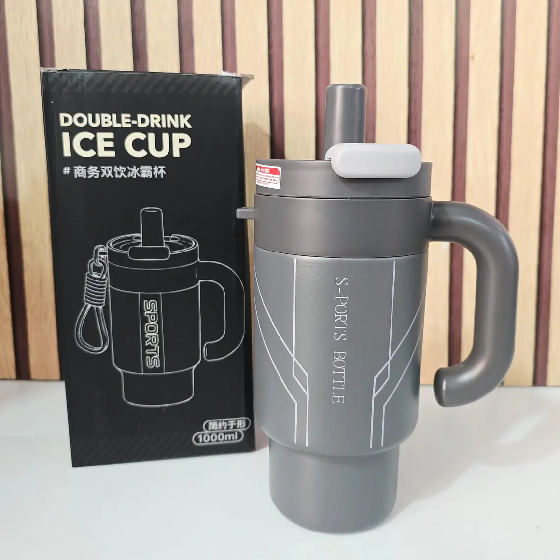 TERMO 1L ICE CUP SPORT MOD#  YCBW-678🥤 2