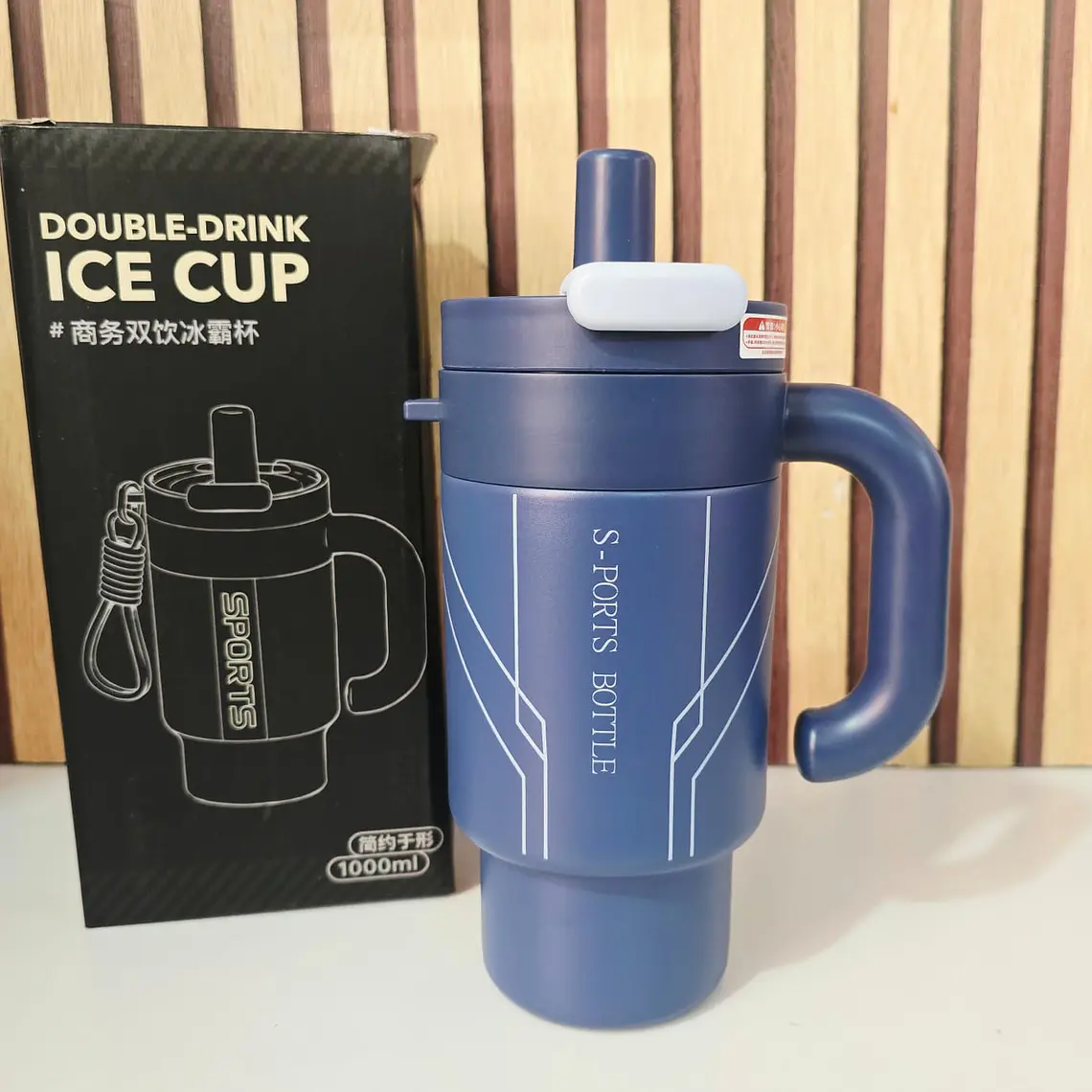 TERMO 1L ICE CUP SPORT MOD#  YCBW-678🥤 5