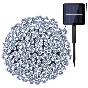 24.60 MTS SERIE SOLAR LUZ BLANCA(500L) MOD# TS-11605B🎄