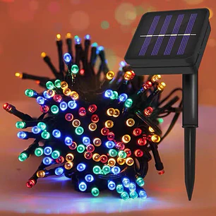31 MTS SERIE SOLAR LUZ DE COLORES (600L) MOD# TS-11606C