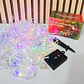 9 MTS CASCADA SOLAR LUZ DE COLORES(400L) MOD# TS-11704C - Miniatura 2