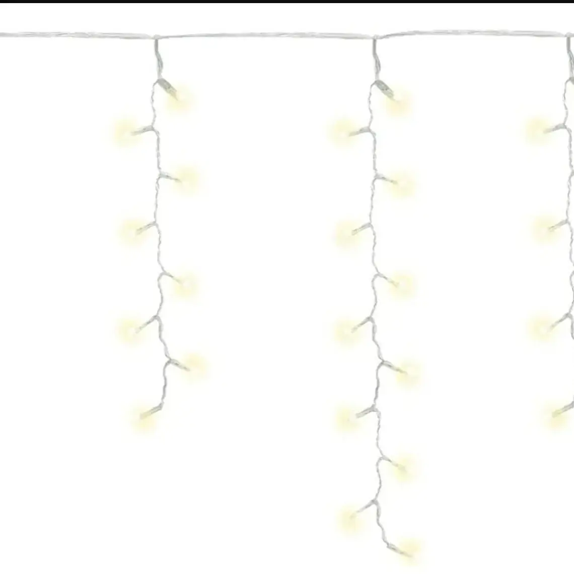 9 MTS CASCADA SOLAR LUZ CÁLIDA (400L) MOD# TS-11704CAL 2