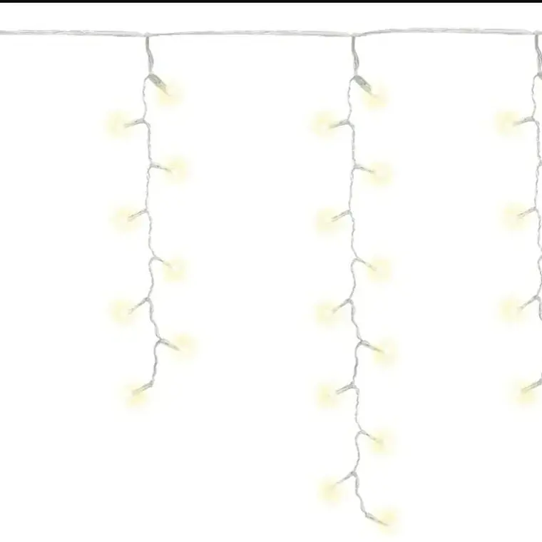 9 MTS CASCADA SOLAR LUZ CÁLIDA (400L) MOD# TS-11704CAL 2