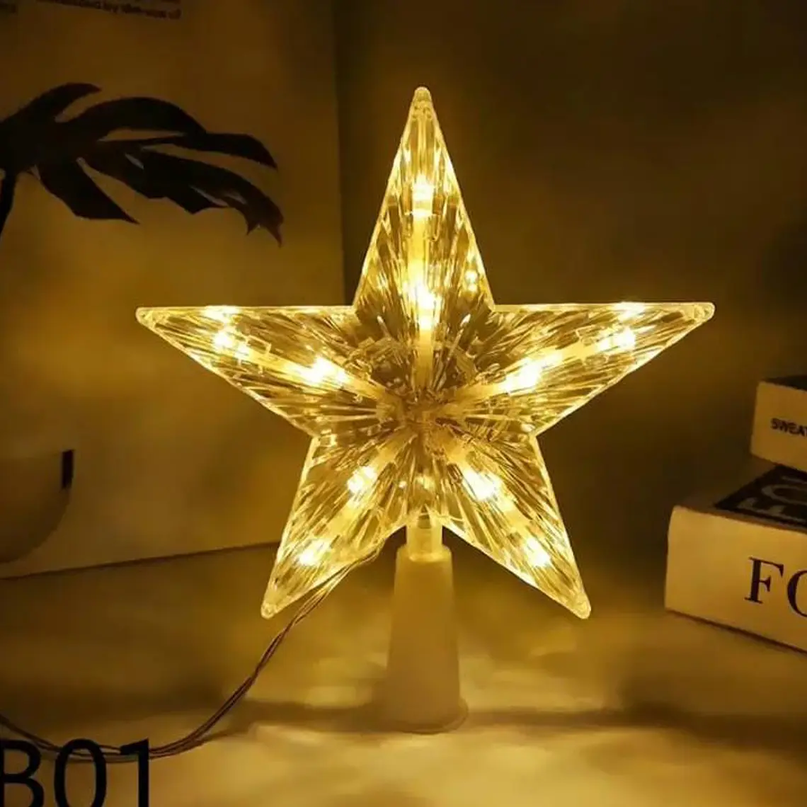 ESTRELLA PARA DECORACIÓN LUZ CÁLIDA Y DE COLORES MOD# 2648  ⭐ 3