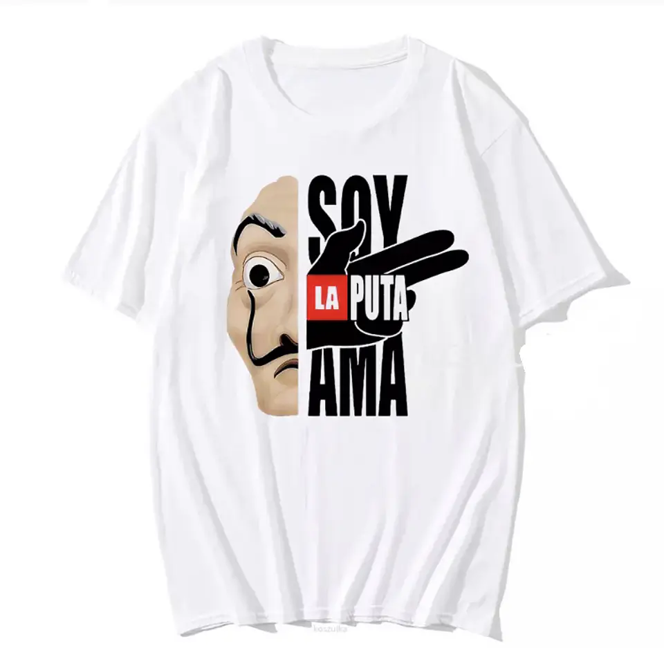 Polera “Soy la Puta Ama” La casa de Papel 3
