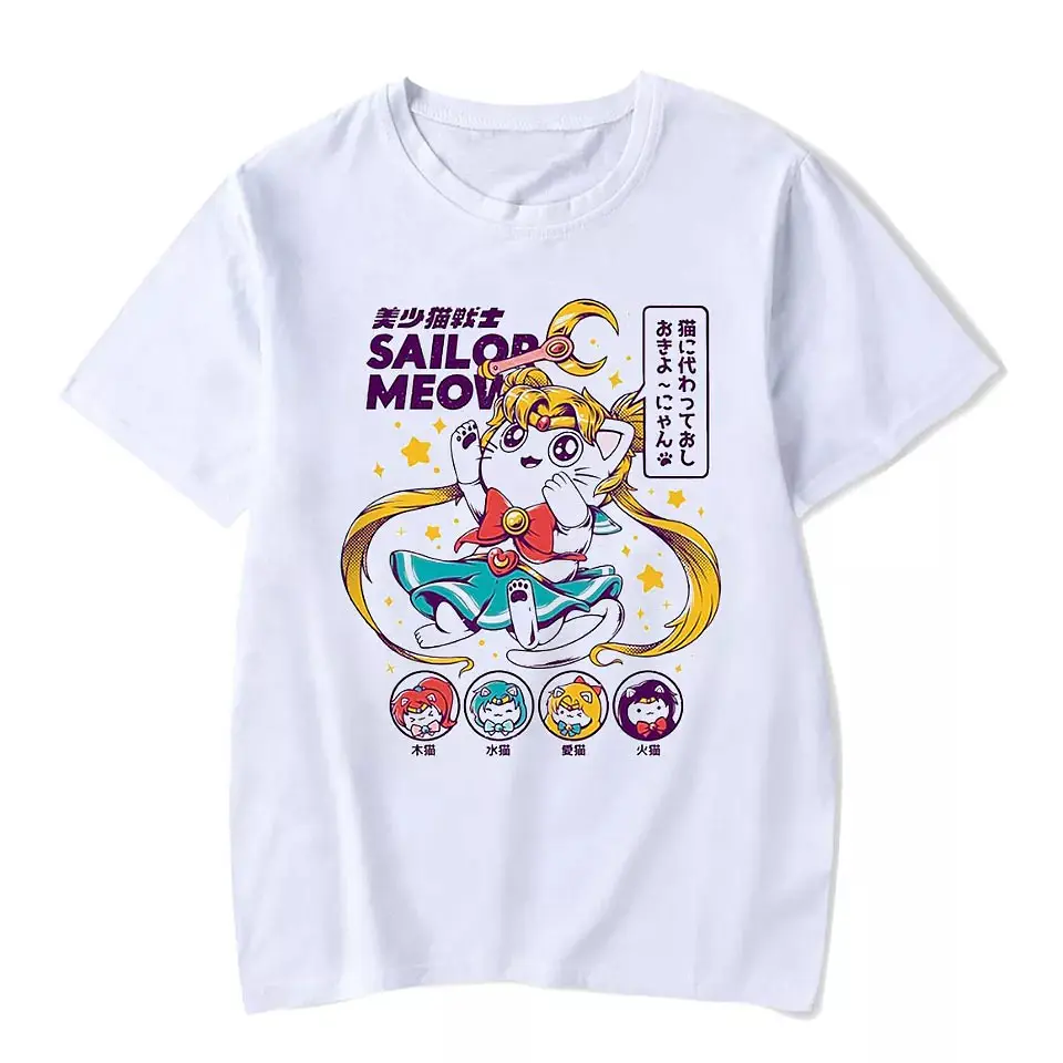 Polera Sailor Moon Meow 3
