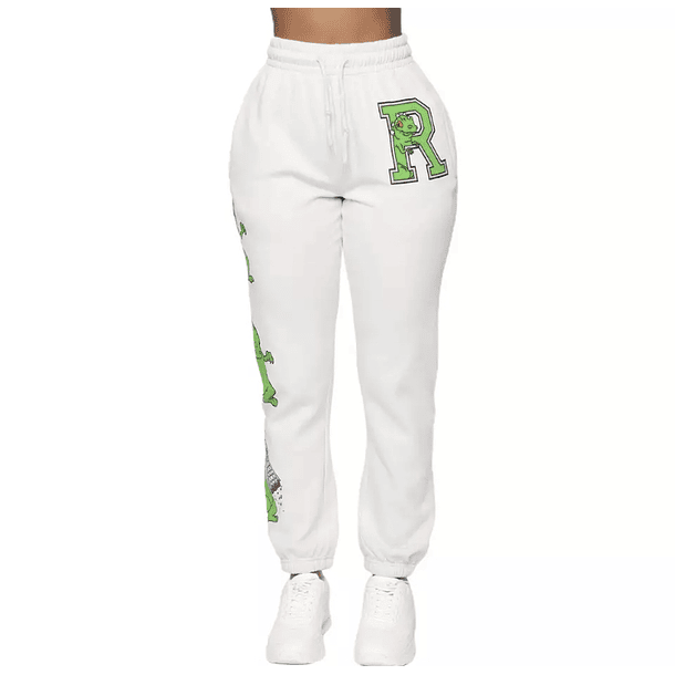 Jogger Unisex blanco Reptar 3