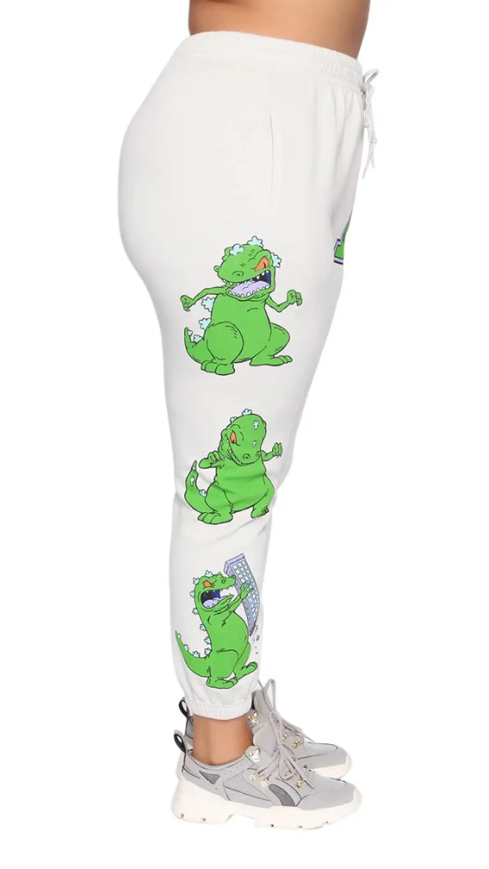 Jogger Unisex blanco Reptar 5