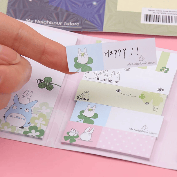 Memo Pad adhesivo Totoro verde 5