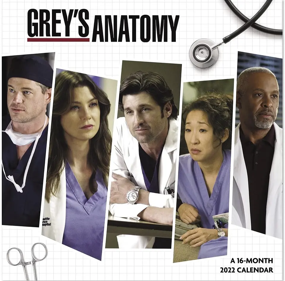 Calendario 2022 Grey´s Anatomy 3