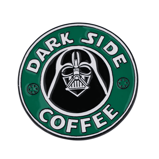 Preventa Pin Dark Side coffee