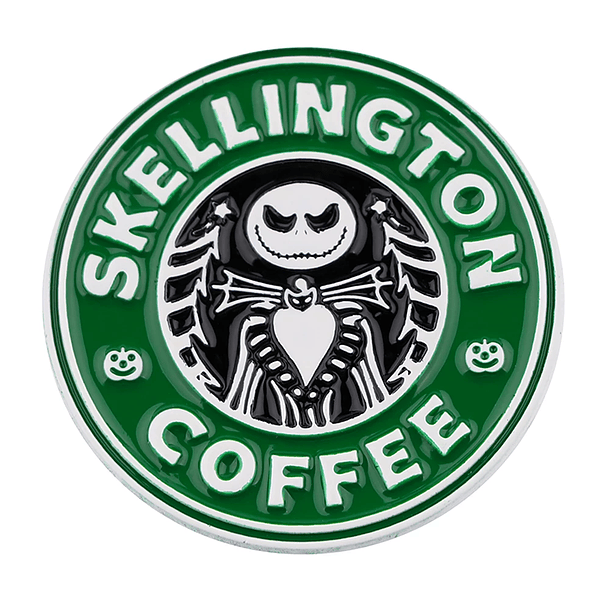 Preventa Pin Skellington Coffee 2