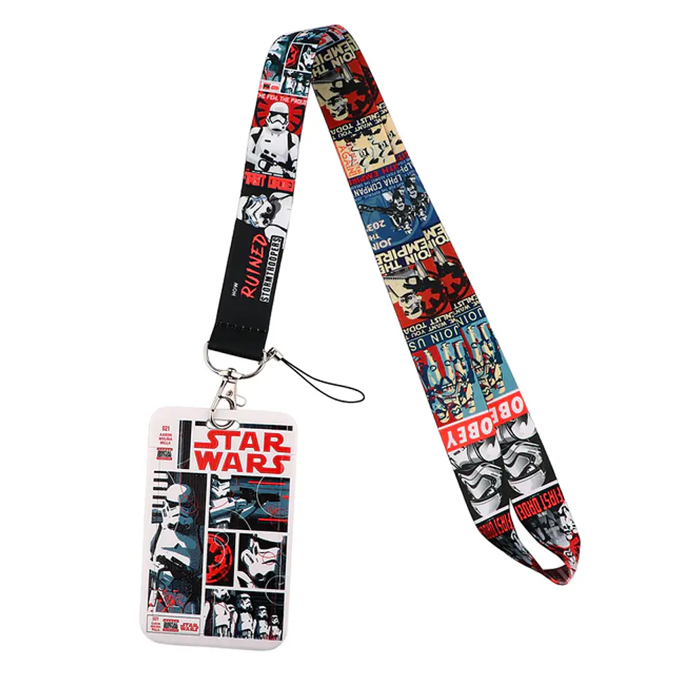 Preventa Portacredencial Vertical + Lanyard Star Wars 3