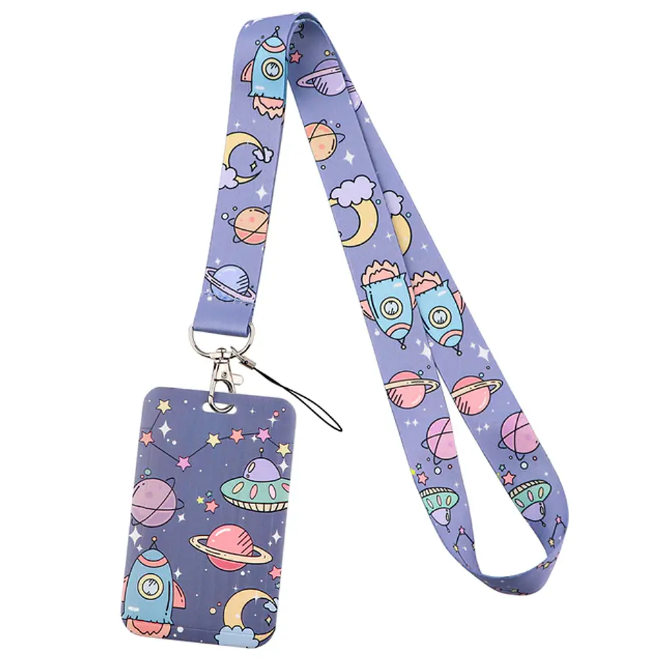 Preventa Portacredencial + Lanyard Planetas 3