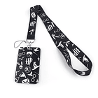 Preventa Portacredencial + Lanyard Harry Potter negro 3