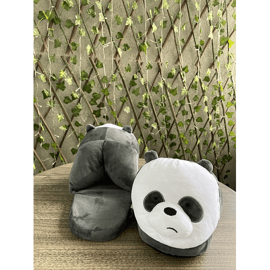 Preventa Pantuflas abierta Panda “Los Escandalosos”