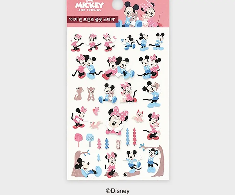 Set Stickers Minnie and Mickey modelo 2 2