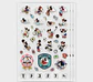 Set Stickers Mickey deportista - Miniatura 3