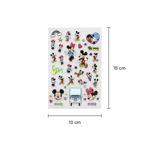 Set Stickers Minnie and Mickey modelo 1