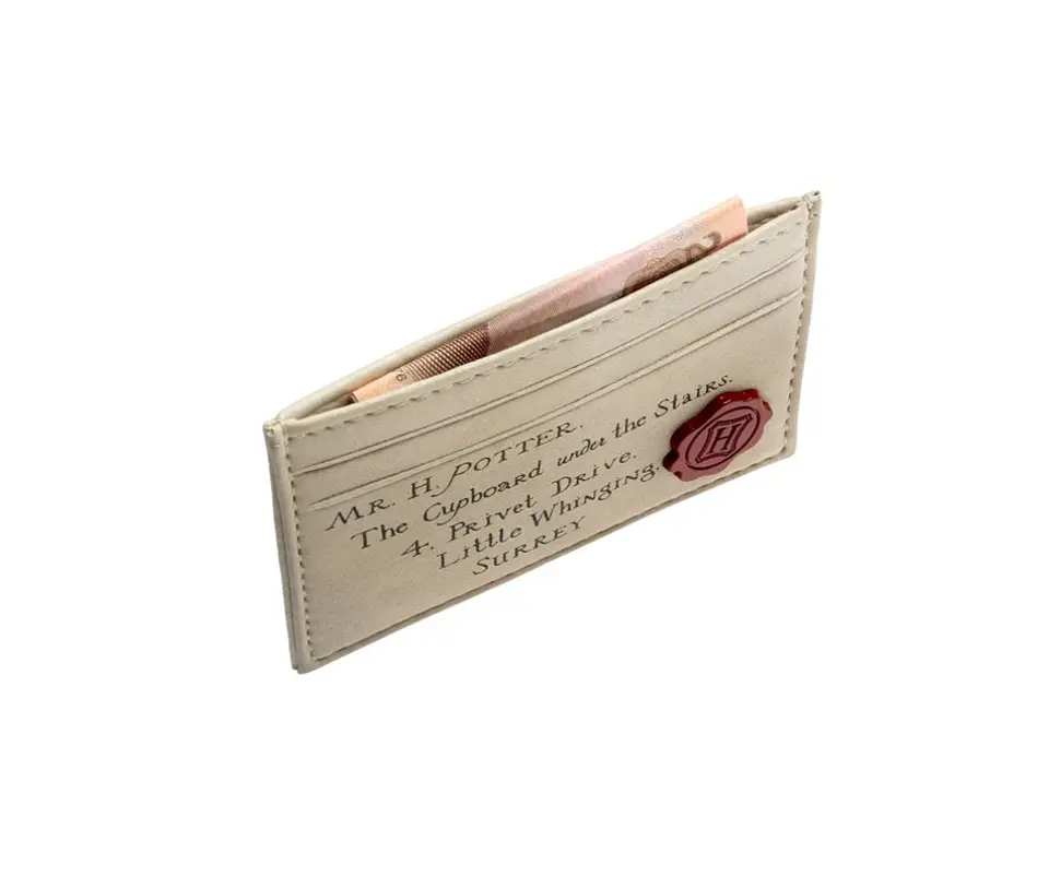 Preventa tarjetero Carta Harry Potter de Hogwarts 4