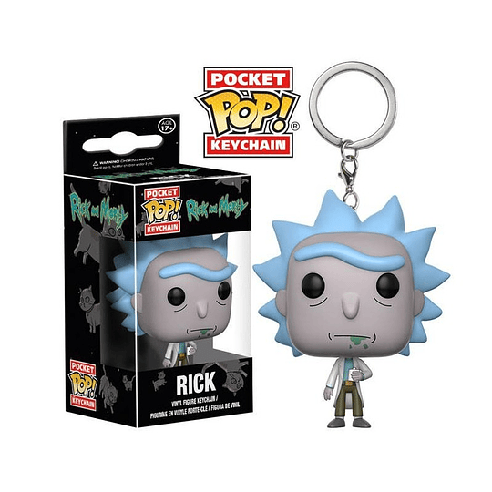 Preventa Llaveros Pop Keychan Rick and Morty