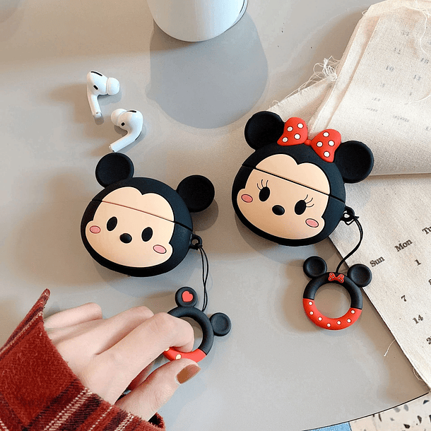 Preventa carcasa Airpods Mickey&Minnie 3