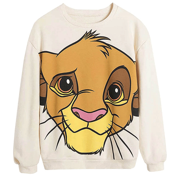 Poleron liviano Unisex Simba (detalle) 5