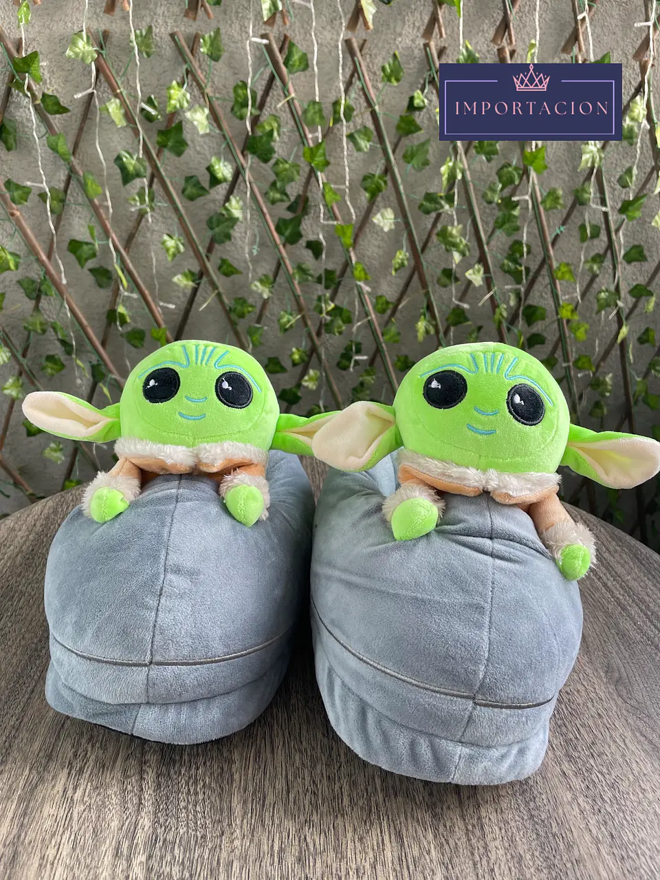 Preventa Pantuflas cerradas Baby Yoda 1