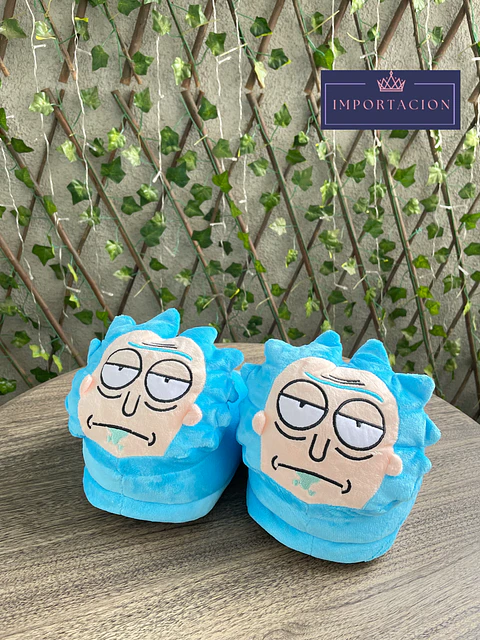 Preventa Pantuflas Rick and Morty abiertas