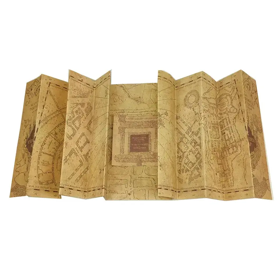 Preventa Mapa Merodeador Harry Potter Hogwarts 5