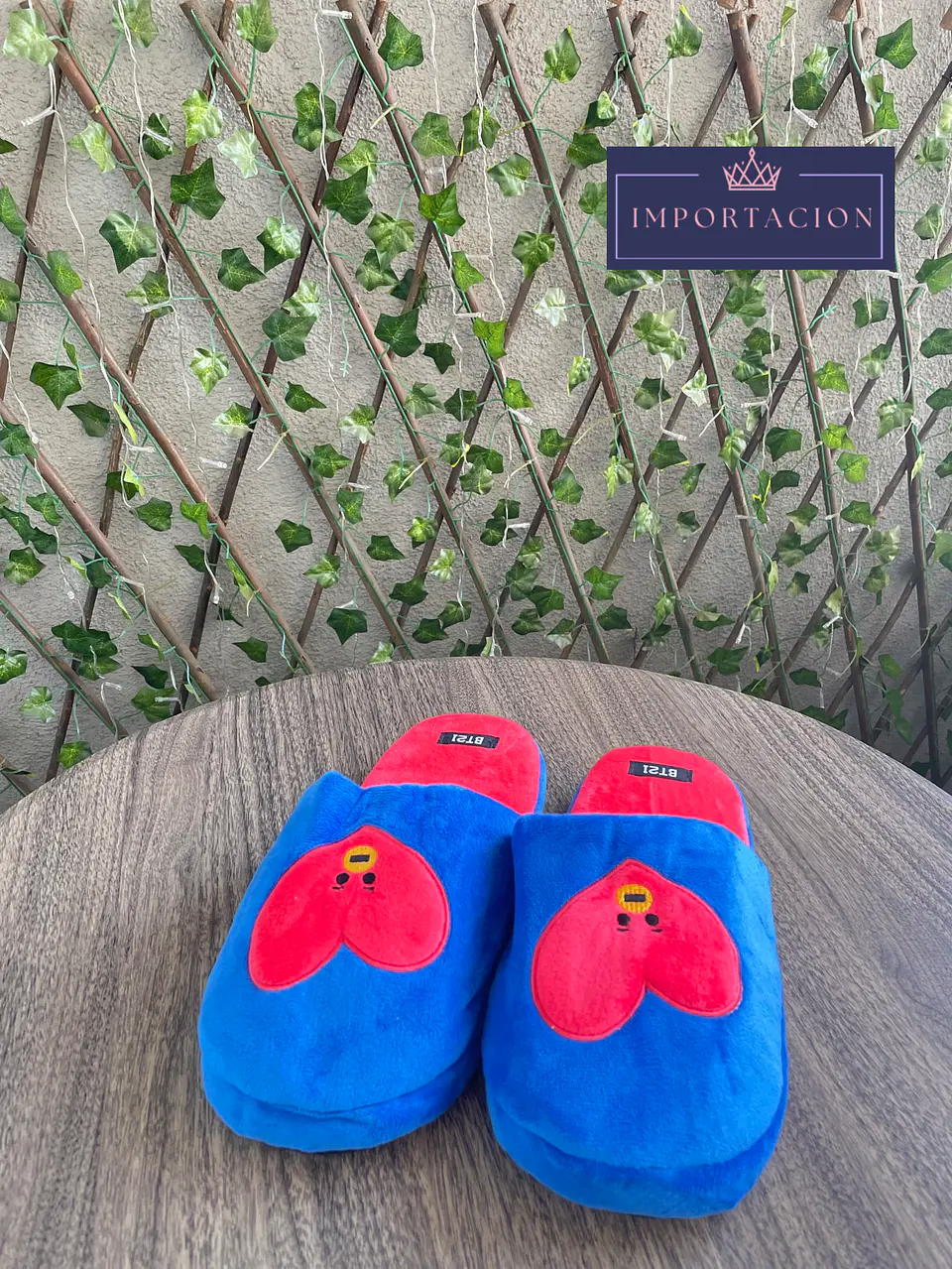 Preventa Pantuflas abiertas BT21 7 miembros 1