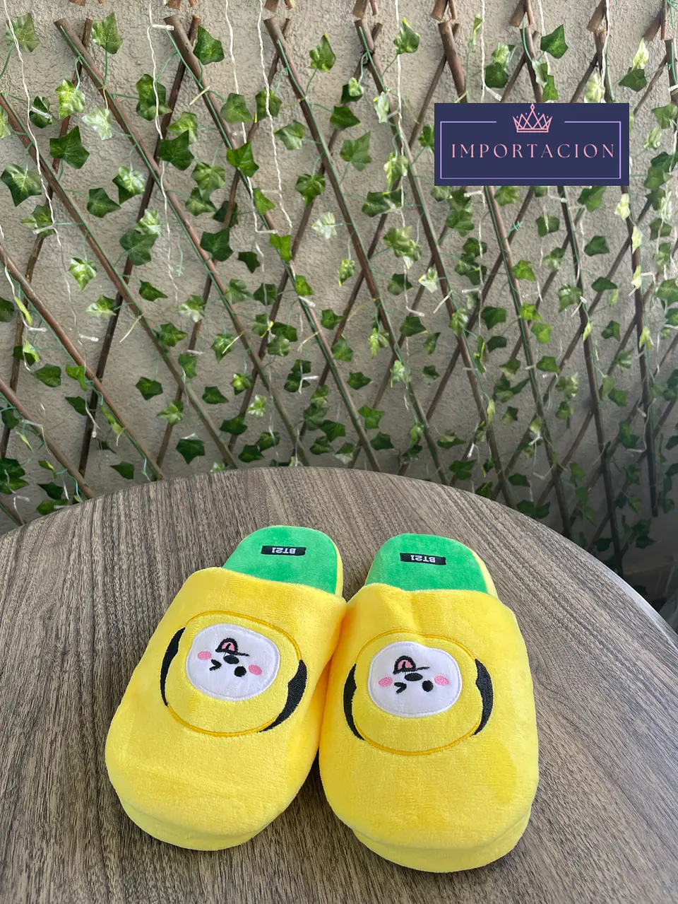 Preventa Pantuflas abiertas BT21 7 miembros 4