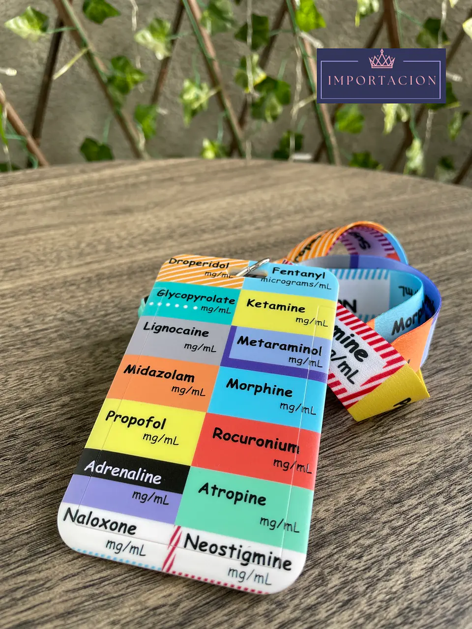 Preventa Portacredencial Vertical + Lanyard Recetario 1