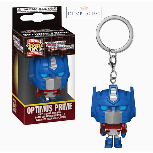 Preventa Llaveros Pop Keychan Optimus Prime