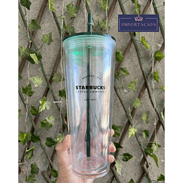 Preventa Vaso Transparente doble capa Starbucks 700 ml 