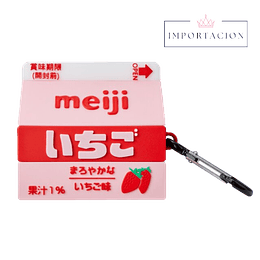 Preventa carcasa Airpods Leche Meiji 